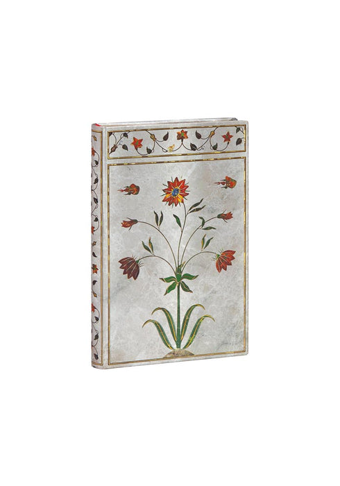 Paperblanks Taj Mahal Flowers, Mumtaz Mini Journal - Unlined