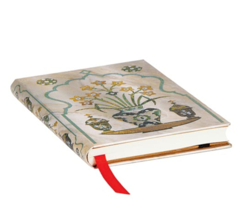 Paperblanks Taj Mahal Flowers, Shah Mini Journal - Blank