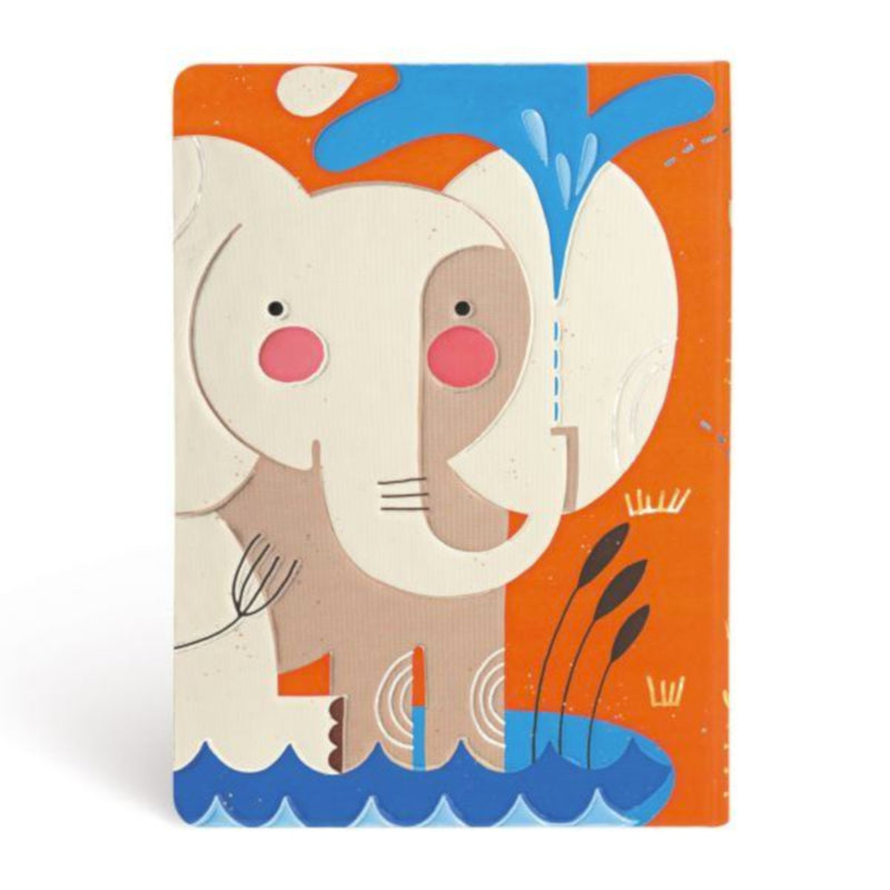Paperblanks Tracey Walker Baby Elephant Midi - Unlined Journal