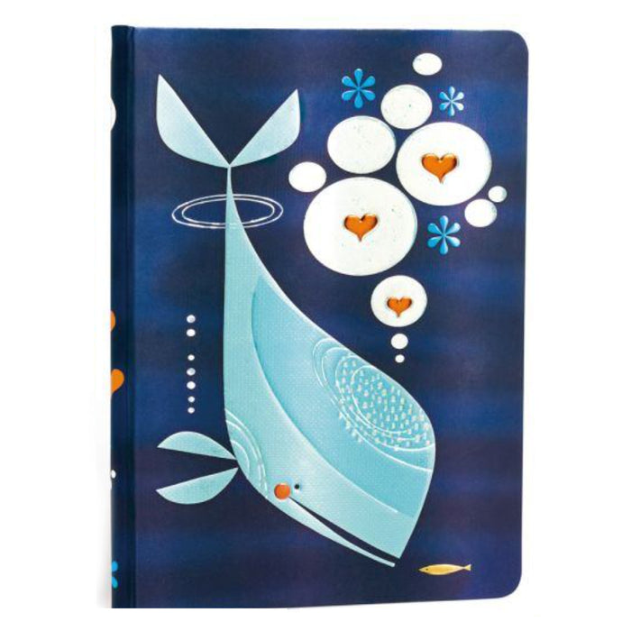 Paperblanks Tracey Walker Whale and Friend Midi - Unlined Journal