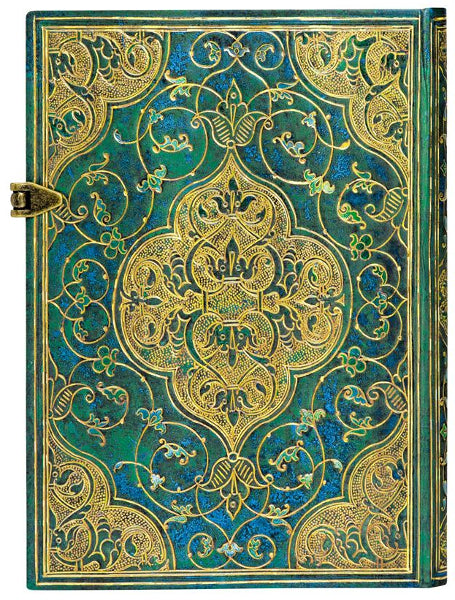 Paperblanks Turquoise Chronicles Midi Lined Journal