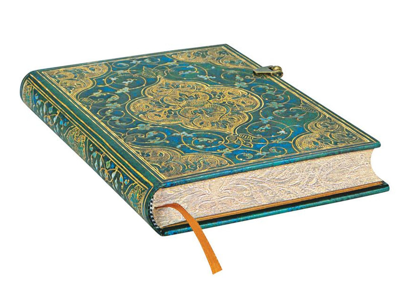 Paperblanks Turquoise Chronicles Midi Lined Journal