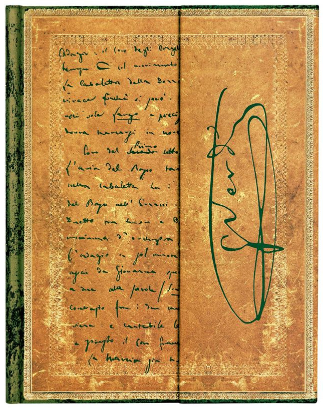 Paperblanks Verdi Carteggio Ultra Journal - Unlined