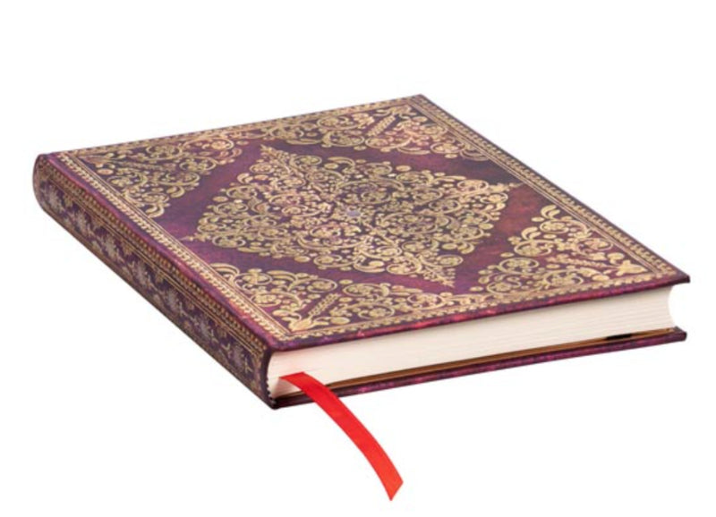 Paperblanks Diamond Rosette Viola Midi Notebook - Lined