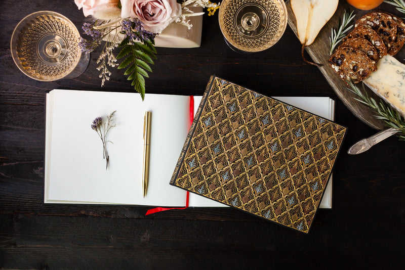 Paperblanks Voltaire Destiny, Book of Fate Guestbook - Unlined