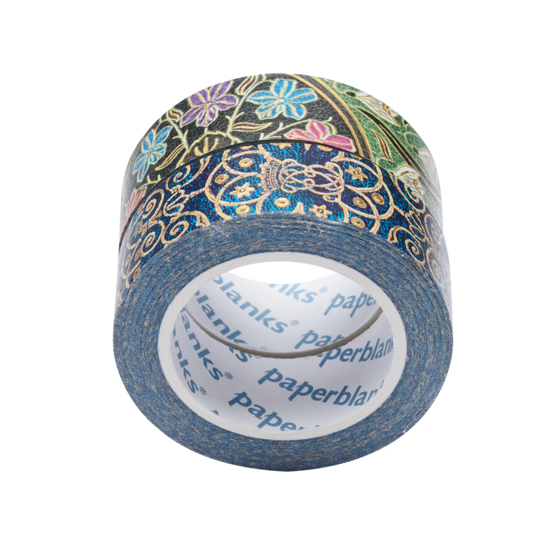 Paperblanks Washi Tape - Azure & Poetry In Bloom