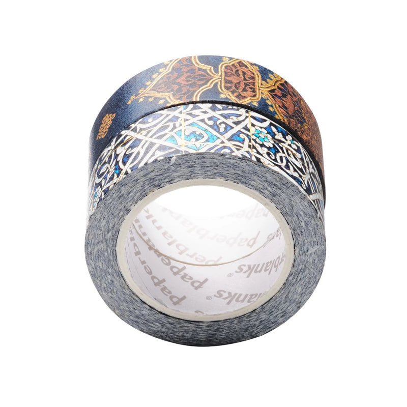 Paperblanks Washi Tape - Granada Turquoise & Safavid Indigo