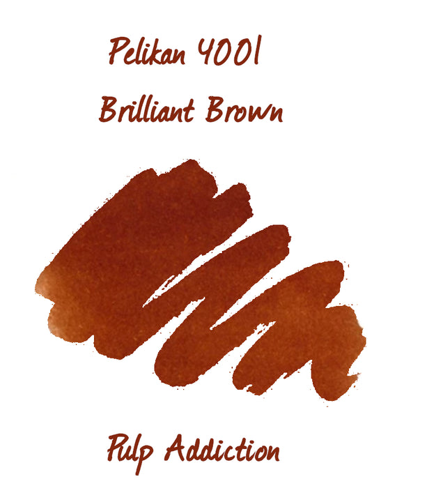 Pelikan 4001 Ink Bottle Large 62.5 ml - Brilliant Brown