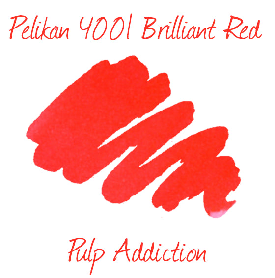 Pelikan 4001 Ink Bottle Large 62.5 ml - Brilliant Red