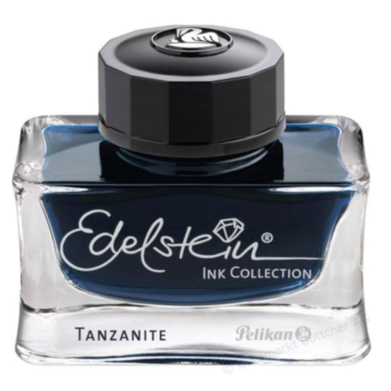 Pelikan Edelstein Ink Bottle - Tanzanite Blue Black