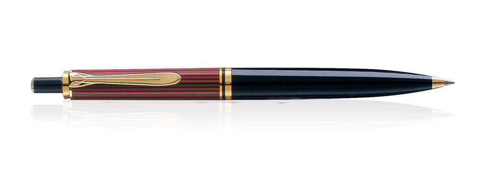 Pelikan K400 Ballpoint Pen - Souveran Black Red