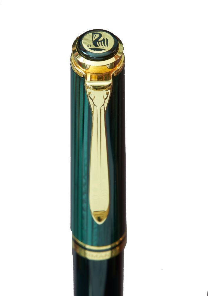 Pelikan K600 Ballpoint Pen - Souveran Black Green