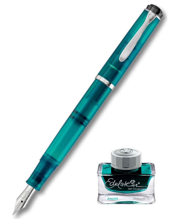 Pelikan M205 Fountain Pen Gift Set - Apatite