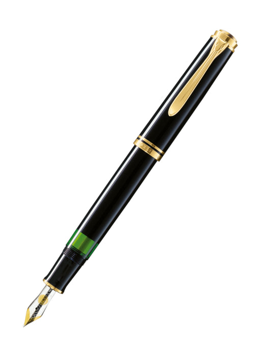 Pelikan M400 Fountain Pen - Souveran Black Broad