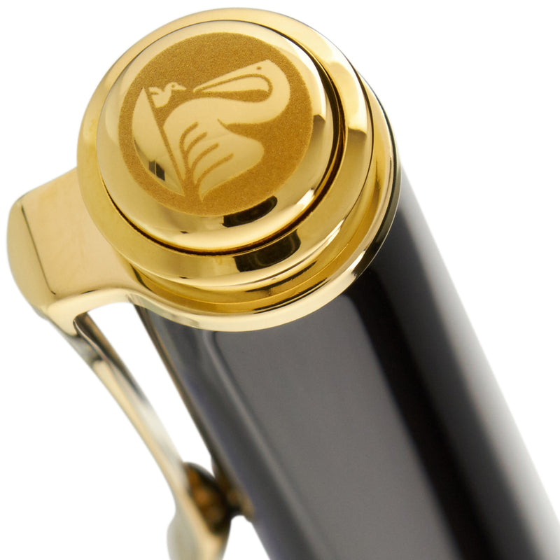 Pelikan M400 Fountain Pen - Souveran Black