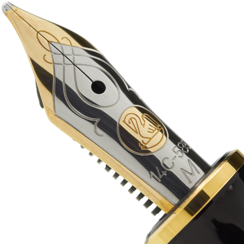 Pelikan M400 Fountain Pen - Souveran Black Green