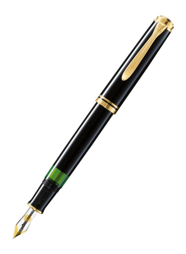 Pelikan M600 Fountain Pen - Souveran Black