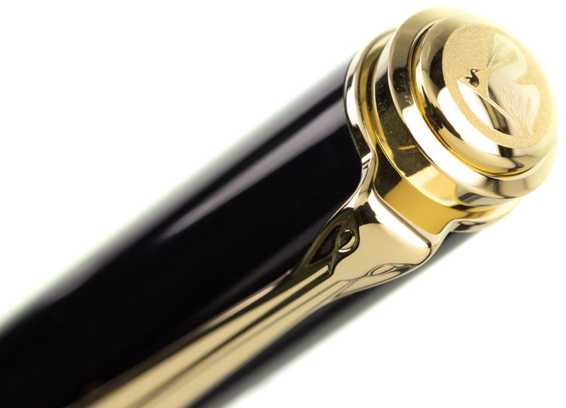 Pelikan M600 Fountain Pen - Souveran Black