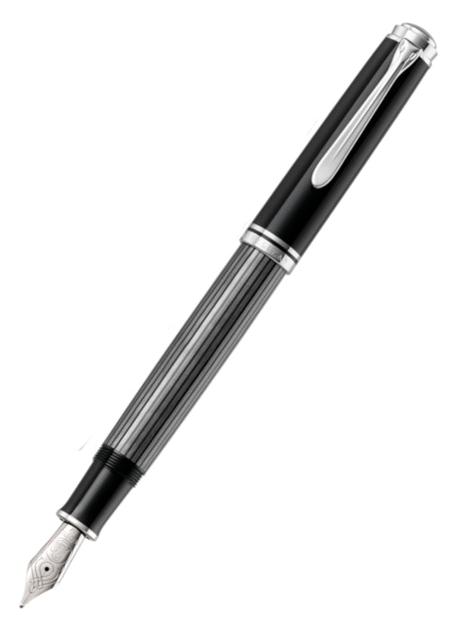 Pelikan M805 Fountain Pen - Souveran Stresemann Black - Extra Fine