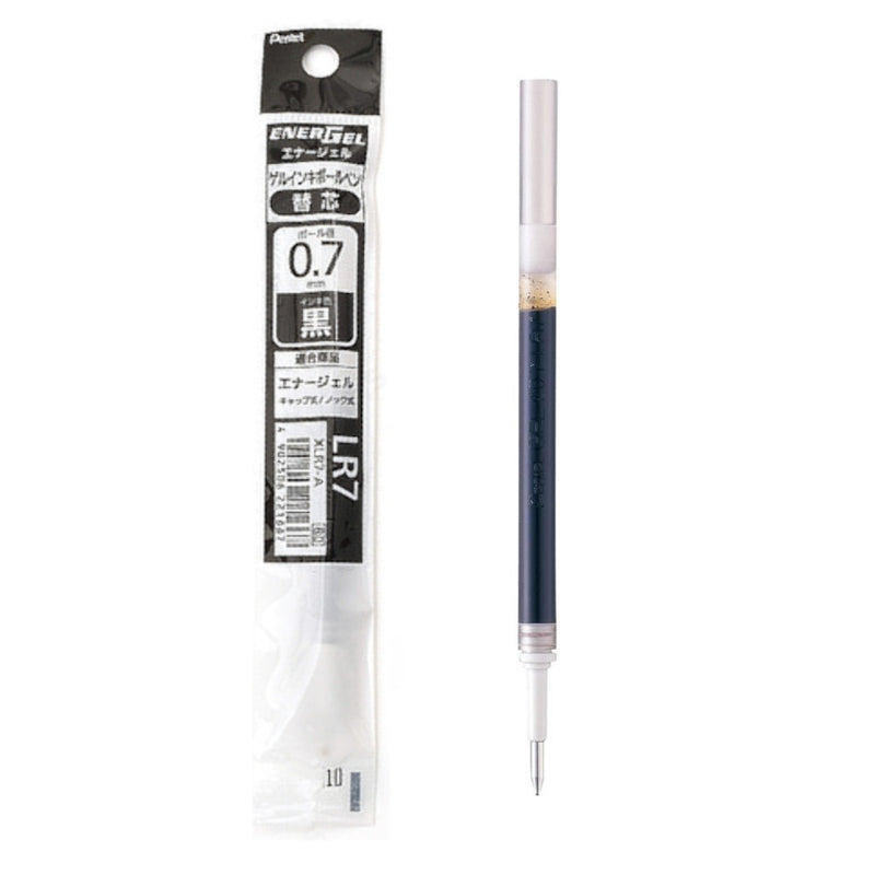 Pentel Energel XLR Gel Pen Refill - Black 0.7 mm