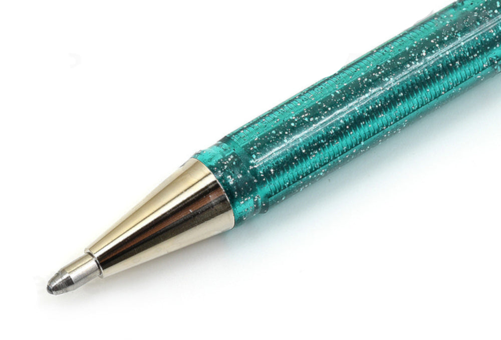 Pentel Hybrid Dual Metallic Gel Pen - Turquoise Green and Metallic Red & Green