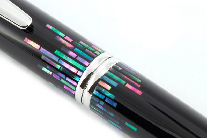 Pilot Namiki Capless (Vanishing Point) Raden Fountain Pen - Stripe - Fine