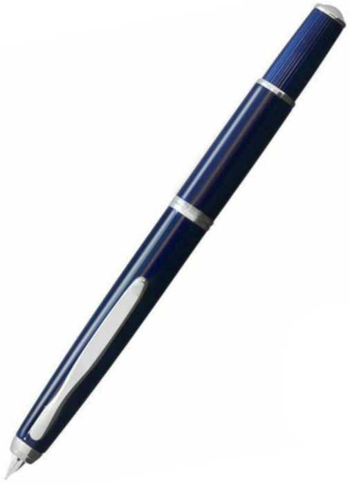 Pilot Capless Fermo Fountain Pen - Dark Blue Medium