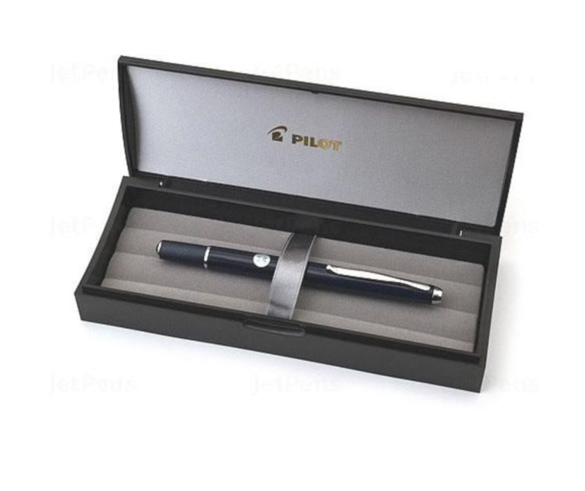 Pilot Capless Fermo Fountain Pen - Dark Blue Medium