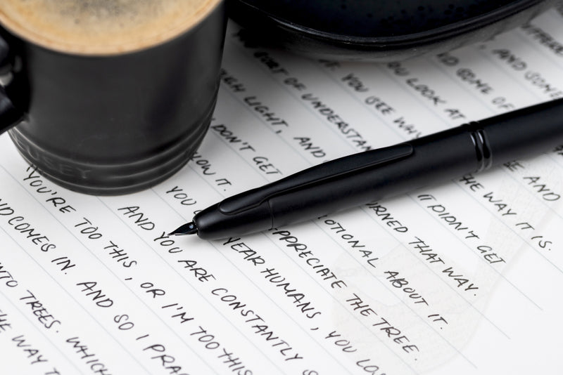 Pilot Capless (Vanishing Point) Matte Black Fountain Pen - Fine