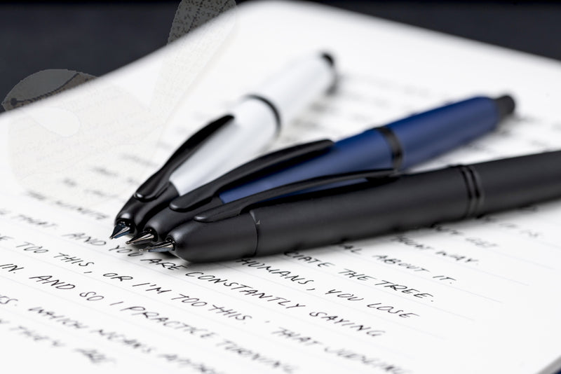 Pilot Capless (Vanishing Point) Matte Black Fountain Pen - Fine
