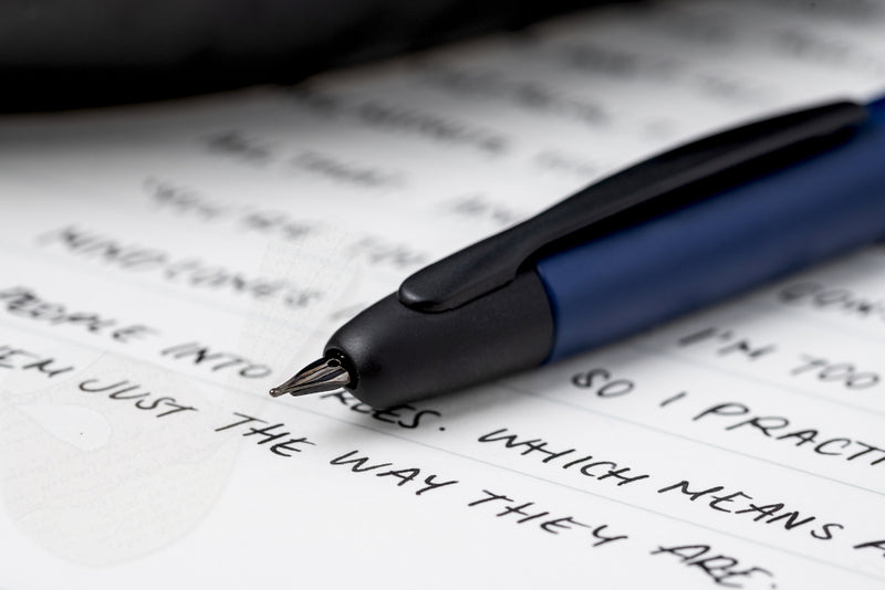 Pilot Capless (Vanishing Point) Matte Blue Fountain Pen - Extra Fine