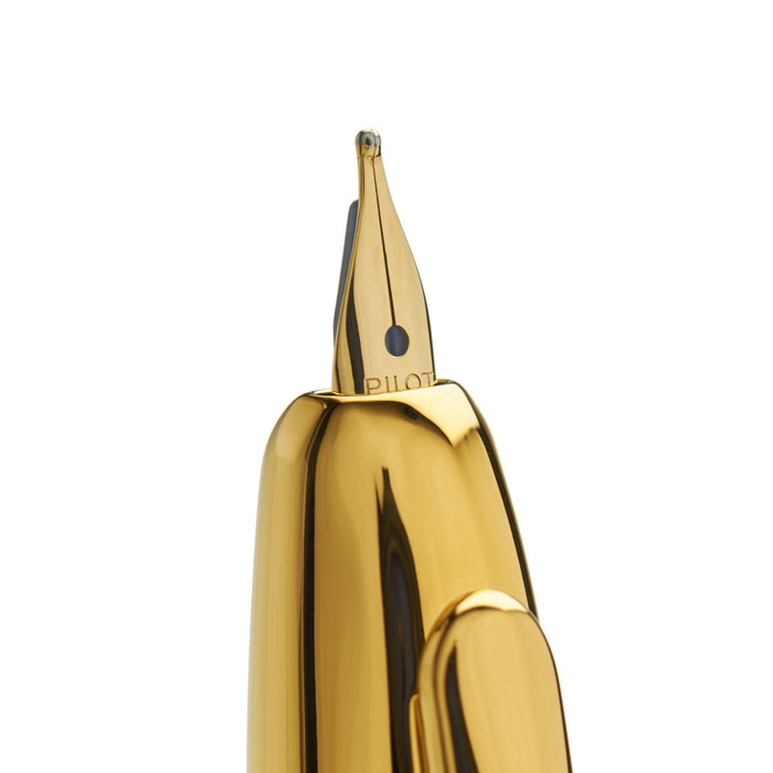 Pilot Capless (Vanishing Point) Gold Black Fountain Pen - Fine
