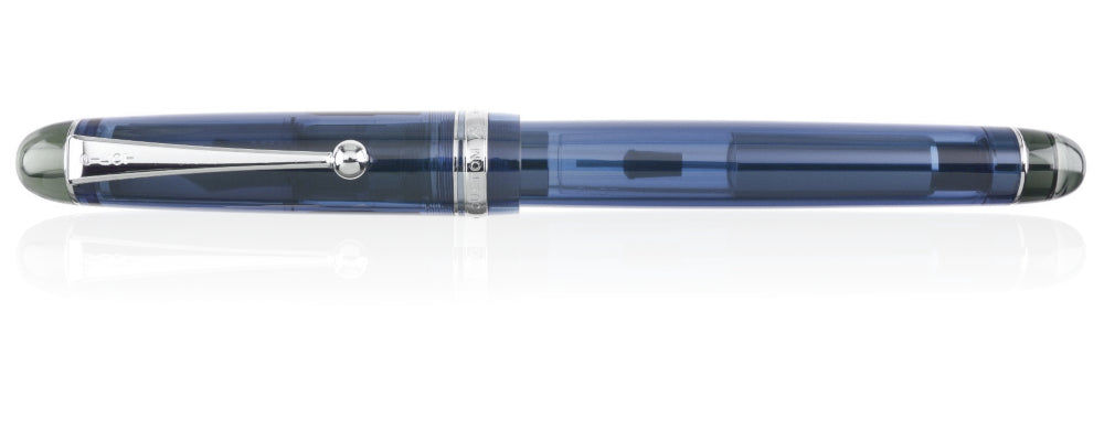 Pilot Custom 74 Fountain Pen - Blue Black Broad Nib