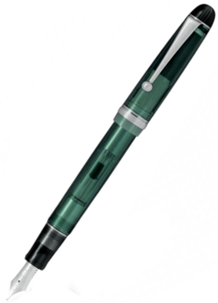 Pilot Custom 74 Fountain Pen - Forest Green Broad Nib