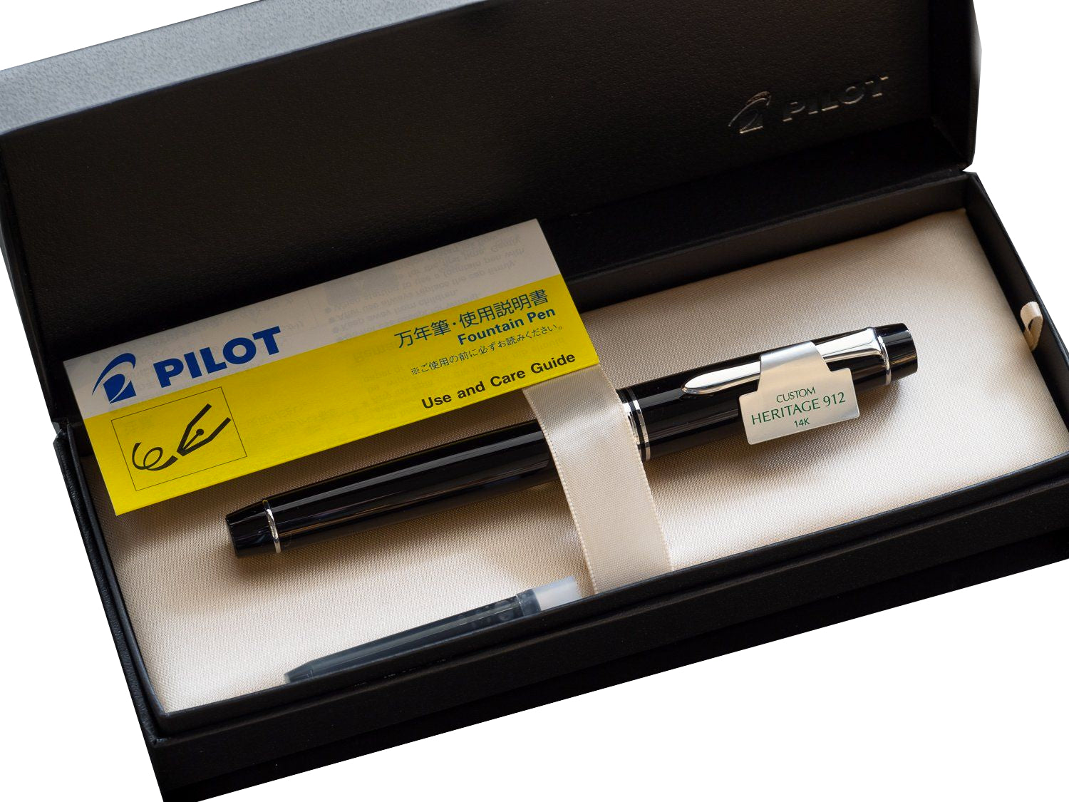 Pilot Custom Heritage 912 Fountain Pen - Black Extra Fine — Pulp