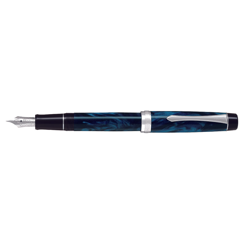 Pilot Custom Heritage SE Fountain Pen - Marble Blue Fine