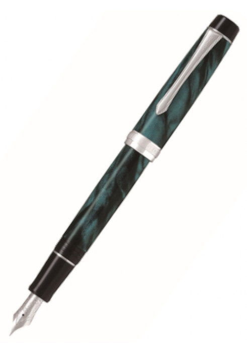 Pilot Custom Heritage SE Marble Green Medium