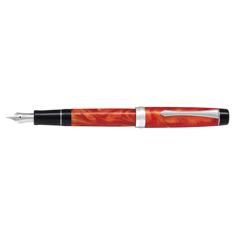 Pilot Custom Heritage SE Fountain Pen - Marble Orange Fine