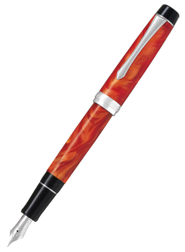 Pilot Custom Heritage SE Fountain Pen - Marble Orange Fine