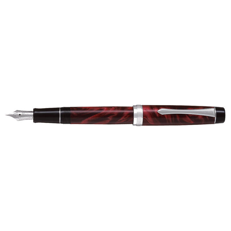 Pilot Custom Heritage SE Fountain Pen - Marble Red Medium