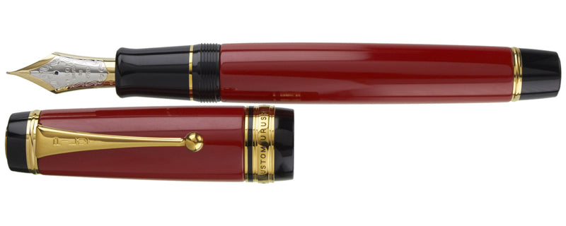 Pilot Custom Urushi Fountain Pen - Vermillion Fine Medium