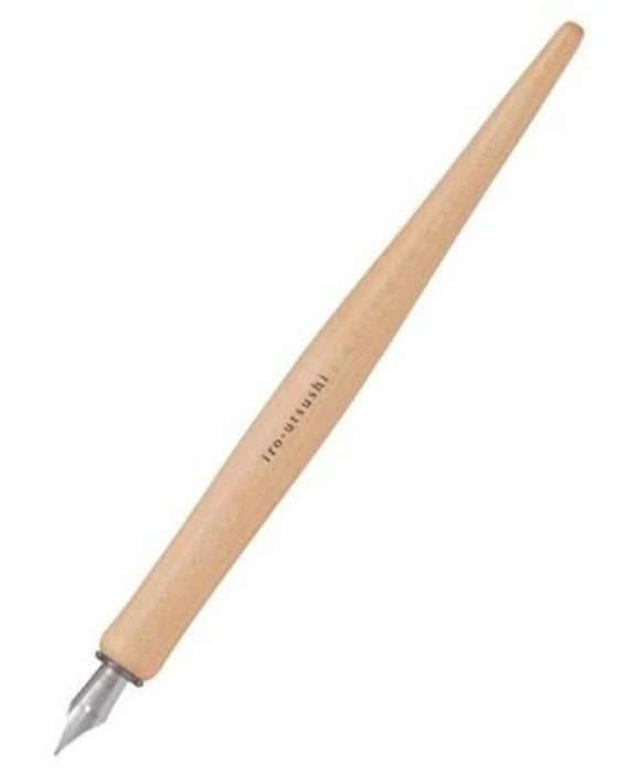 Pilot Iro-utsushi Natural Wood Dip Pen-Medium Nib