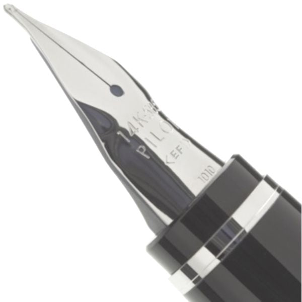 Pilot Falcon Fountain Pen - Burgundy Red Rhodium Soft Extra Fine