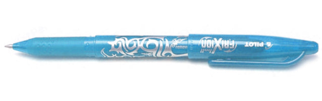 Pilot FriXion Ball Erasable Rollerball Pen - 0.7mm Light Blue