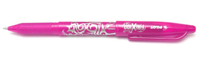 Pilot FriXion Ball Erasable Rollerball Pen - 0.7mm Pink