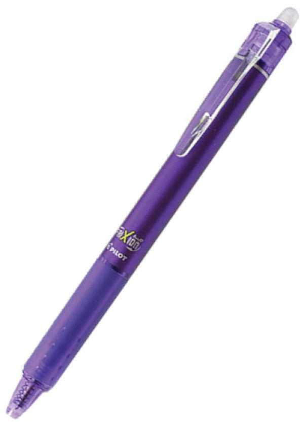 Pilot Frixion Ball Knock Gel Pen - 0.5 mm - Violet