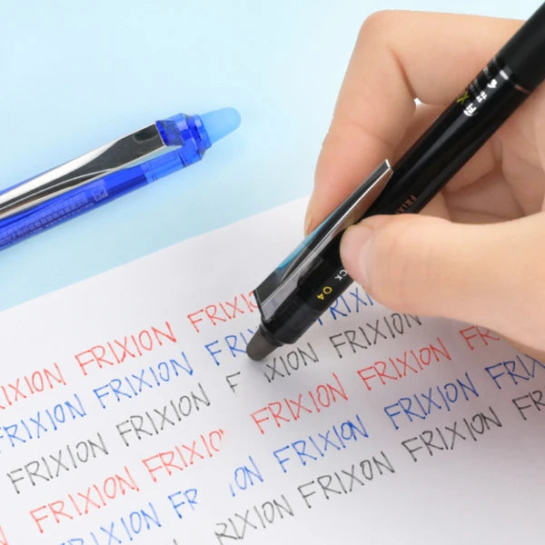 Pilot FriXion Point Knock Gel Pen - 0.4 mm - Black