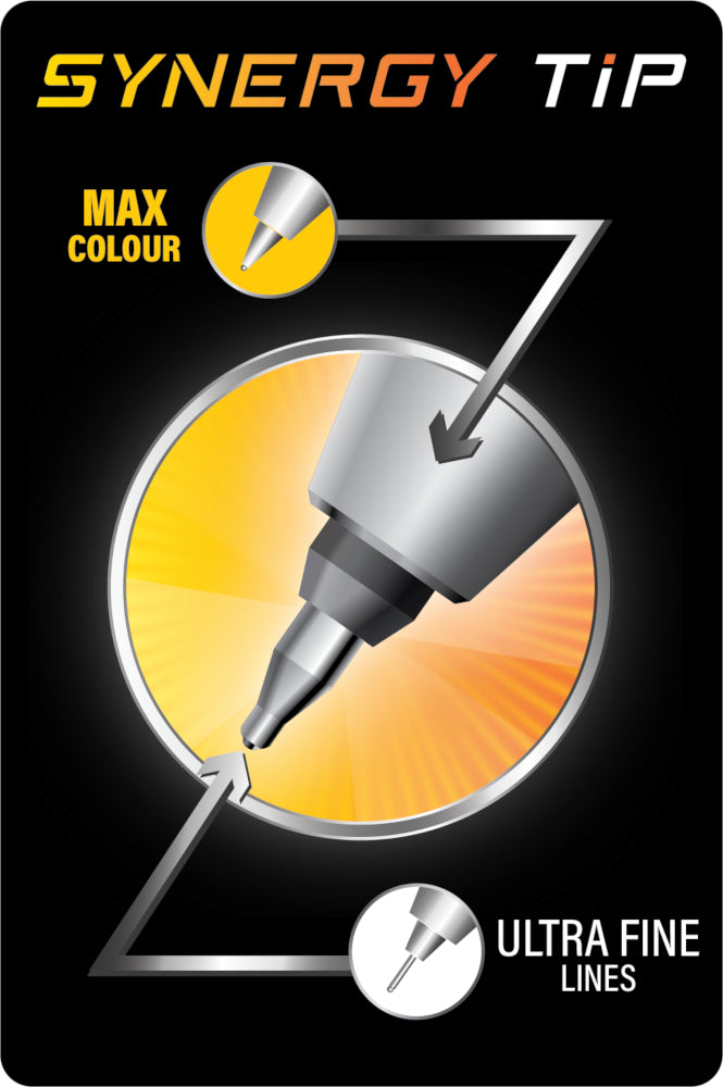 Pilot FriXion Point Knock Gel Pen - 0.4 mm - Black