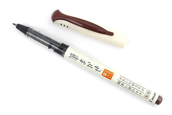 Pilot Fude Makase Brush Pen Sepia