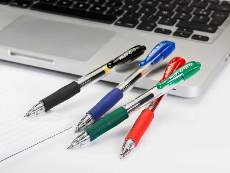 Pilot G-2 Gel Rollerball Pen - Extra Fine 0.5mm Blue